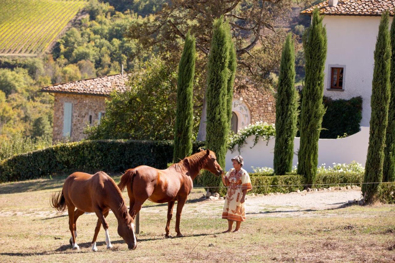 Villa Rignana Chianti Estate, Pool, Tennis,Cook 基安蒂格雷夫 外观 照片