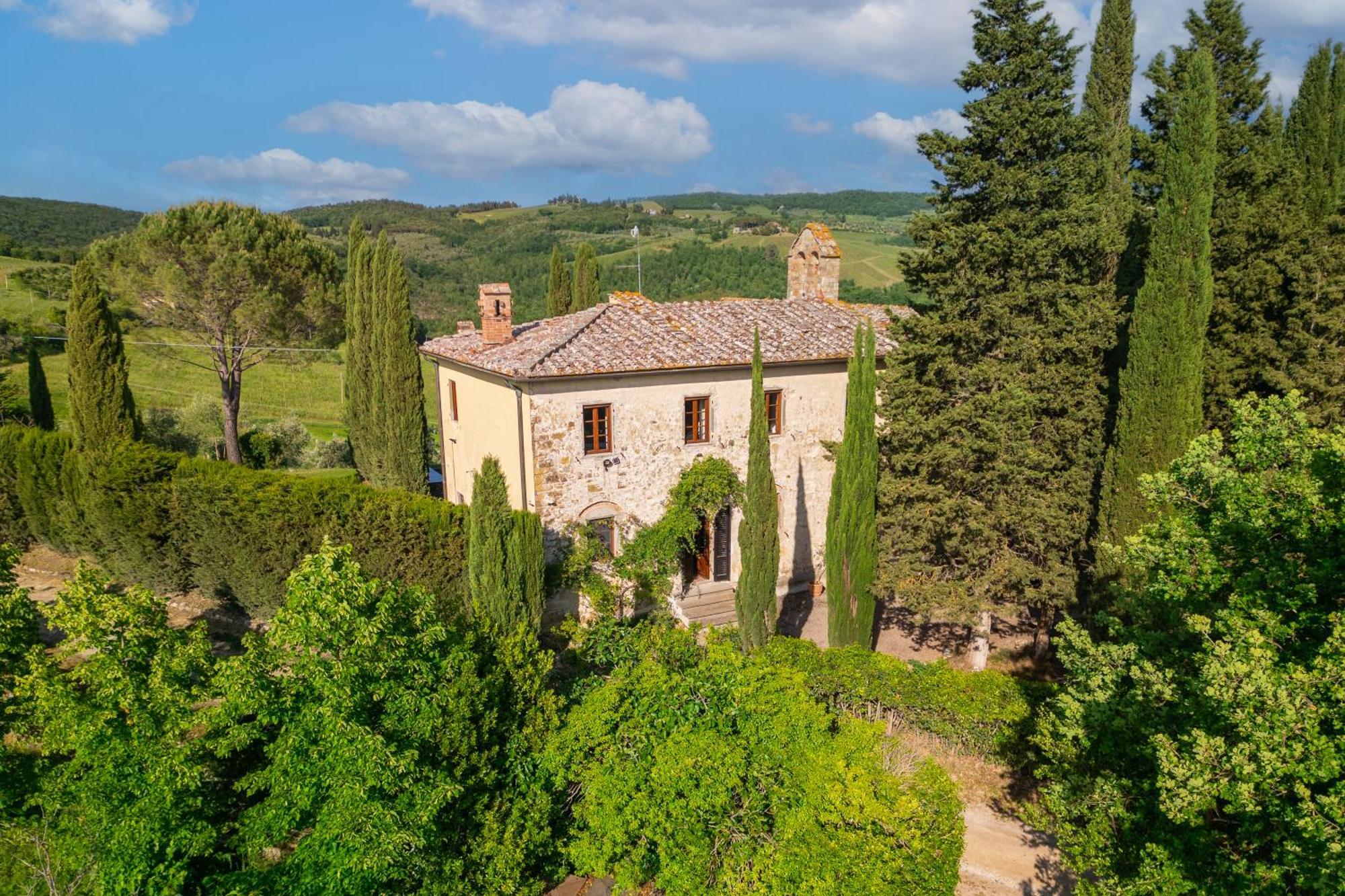 Villa Rignana Chianti Estate, Pool, Tennis,Cook 基安蒂格雷夫 外观 照片